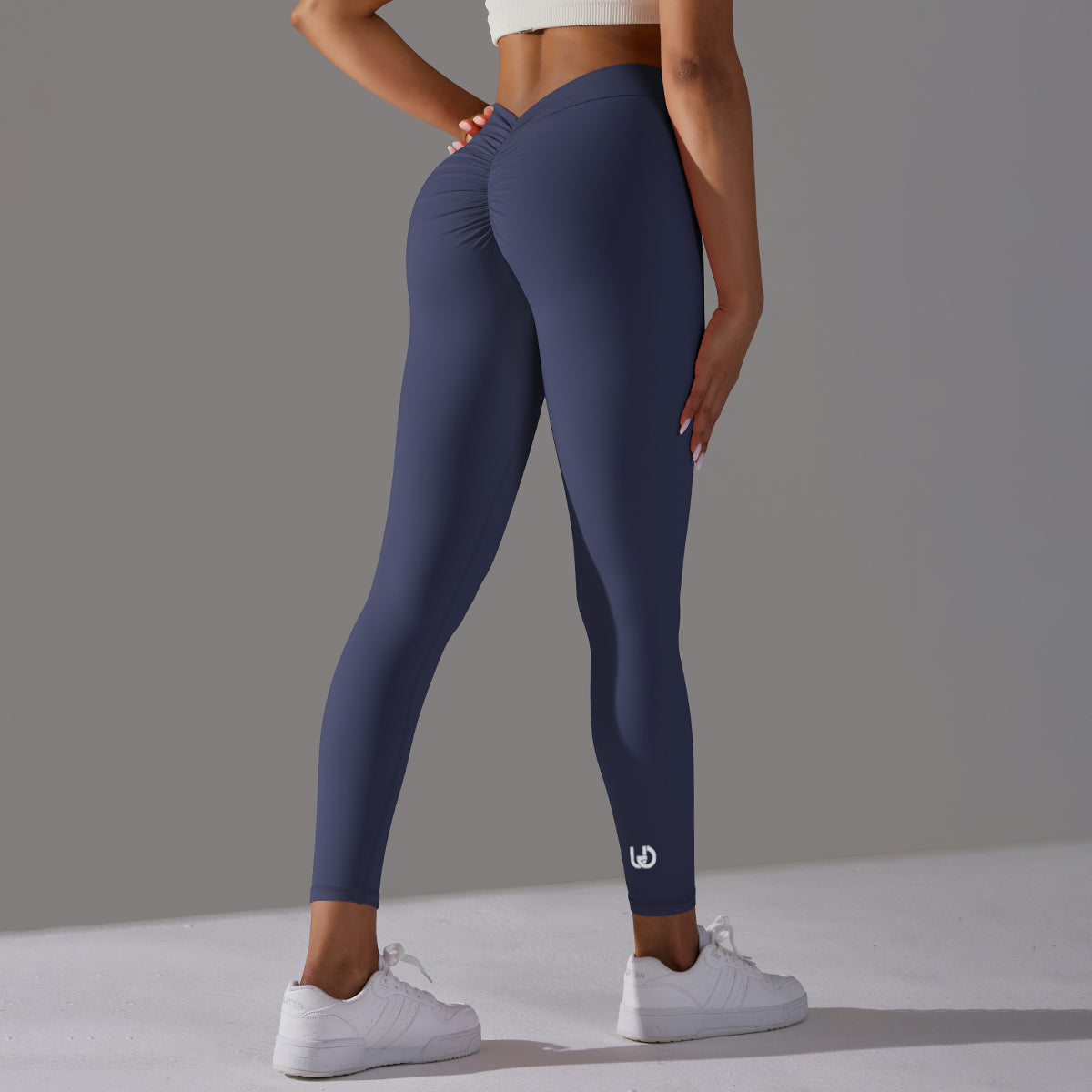 Emma | Leggings Extra Scrunch - Blu Scuro