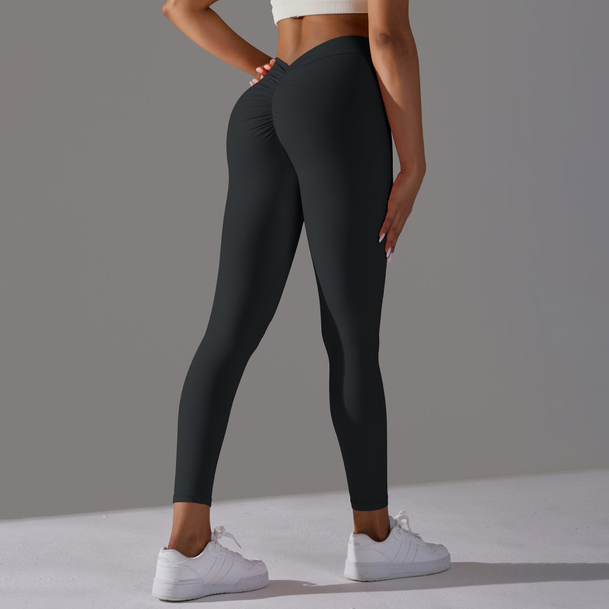 Emma | Legging Extra Scrunch - Nero