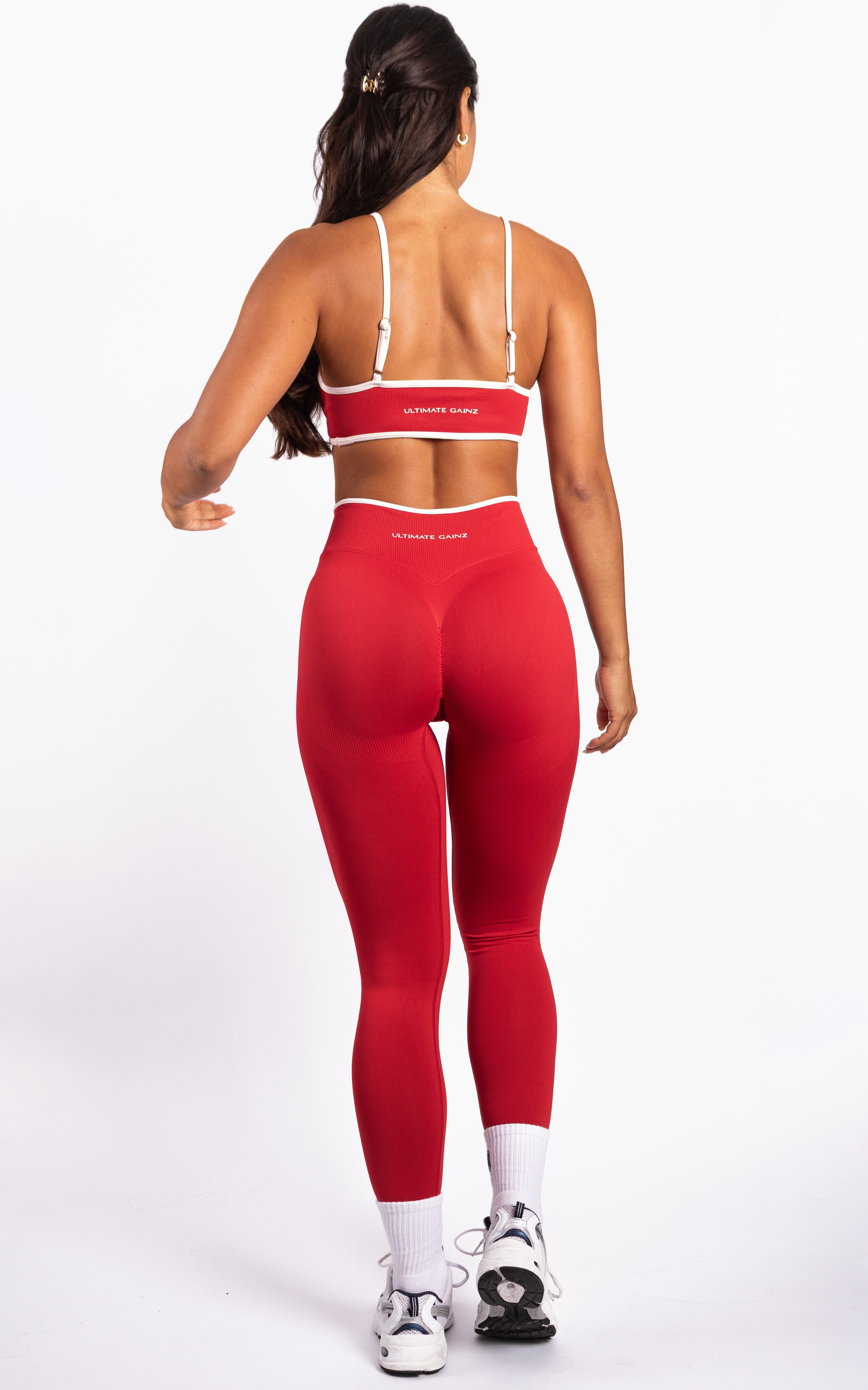 Ivy | Legging Shape Senza Cuciture – Rosso
