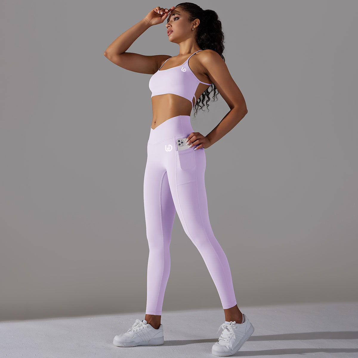 Mila | Set Leggings-Top - Rosa