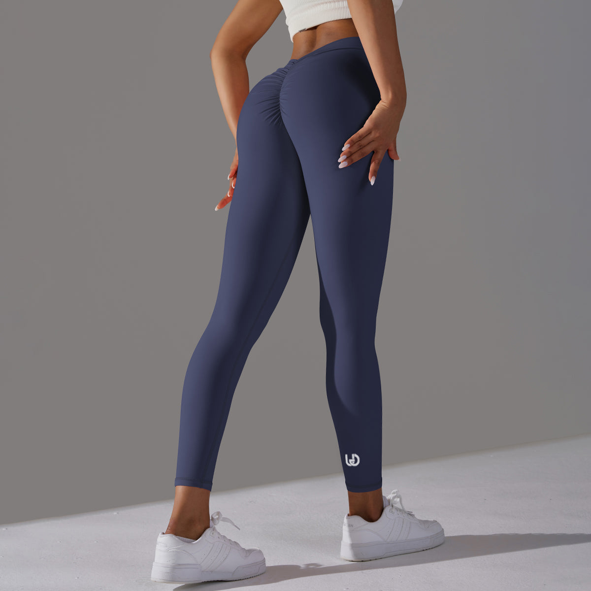 Emma | Leggings Extra Scrunch - Blu Scuro