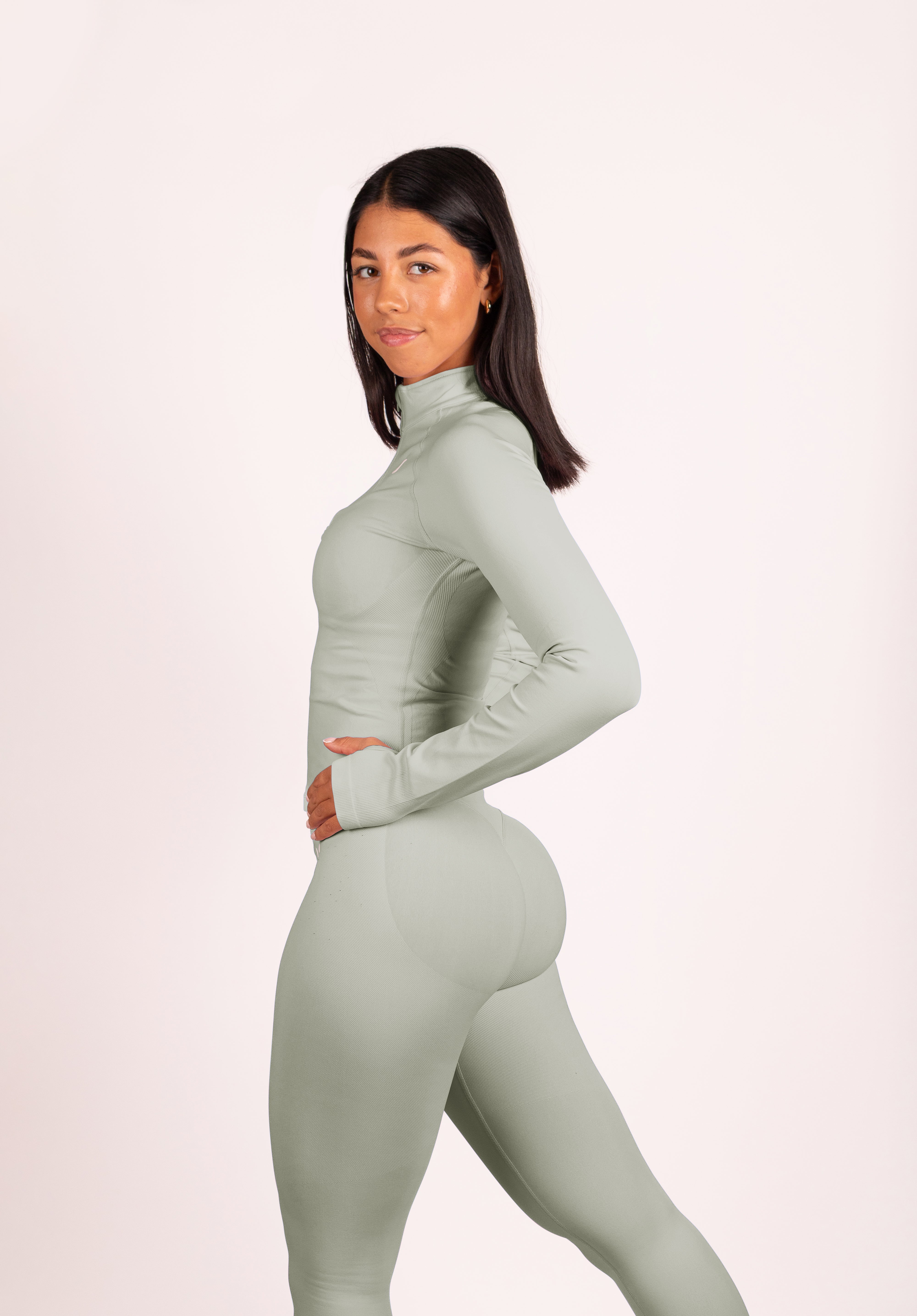 Beau | Leggings Scrunch Premium High Performance - Avorio