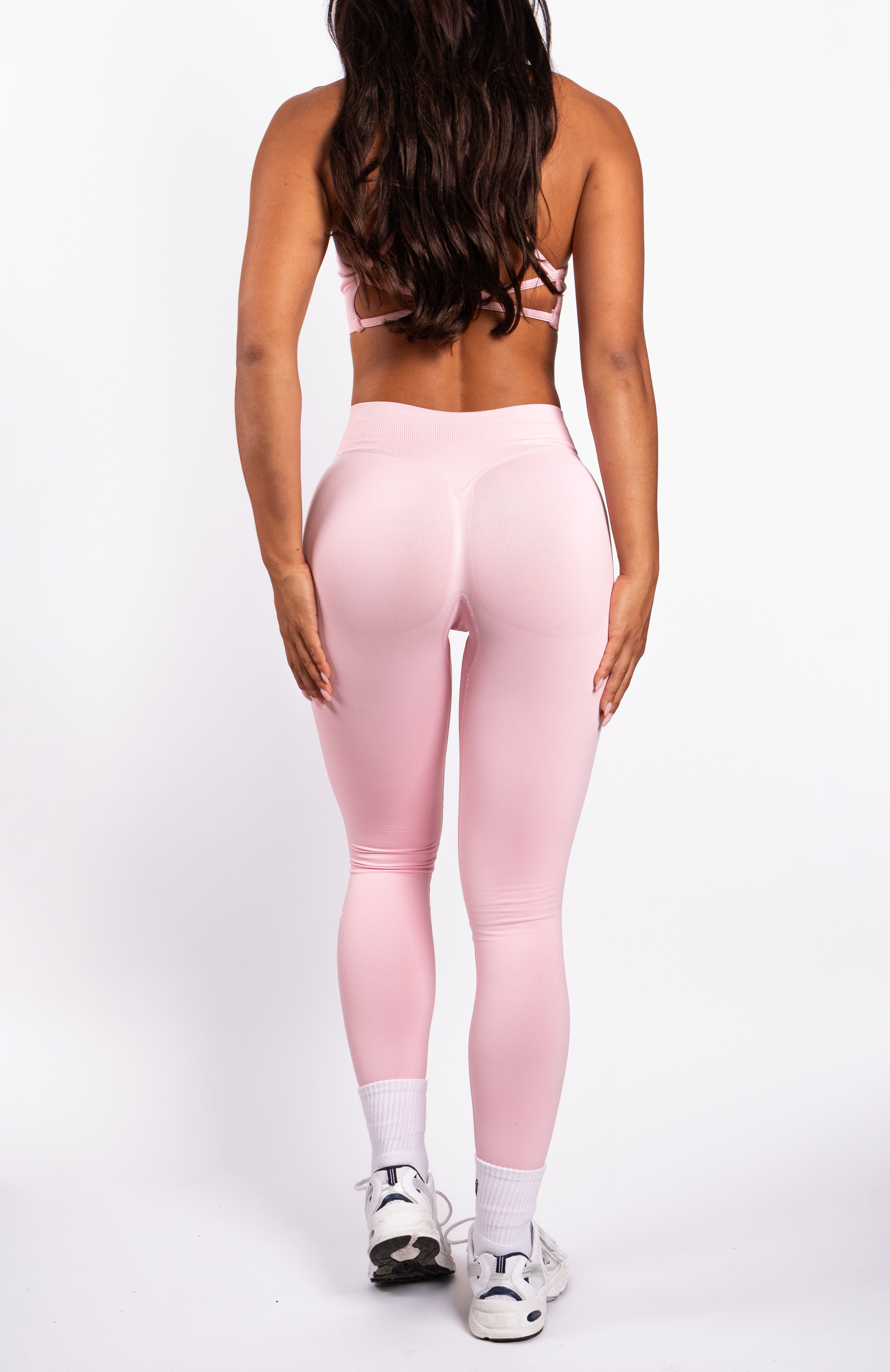 Beau | Leggings ad Alte Prestazioni - Roze