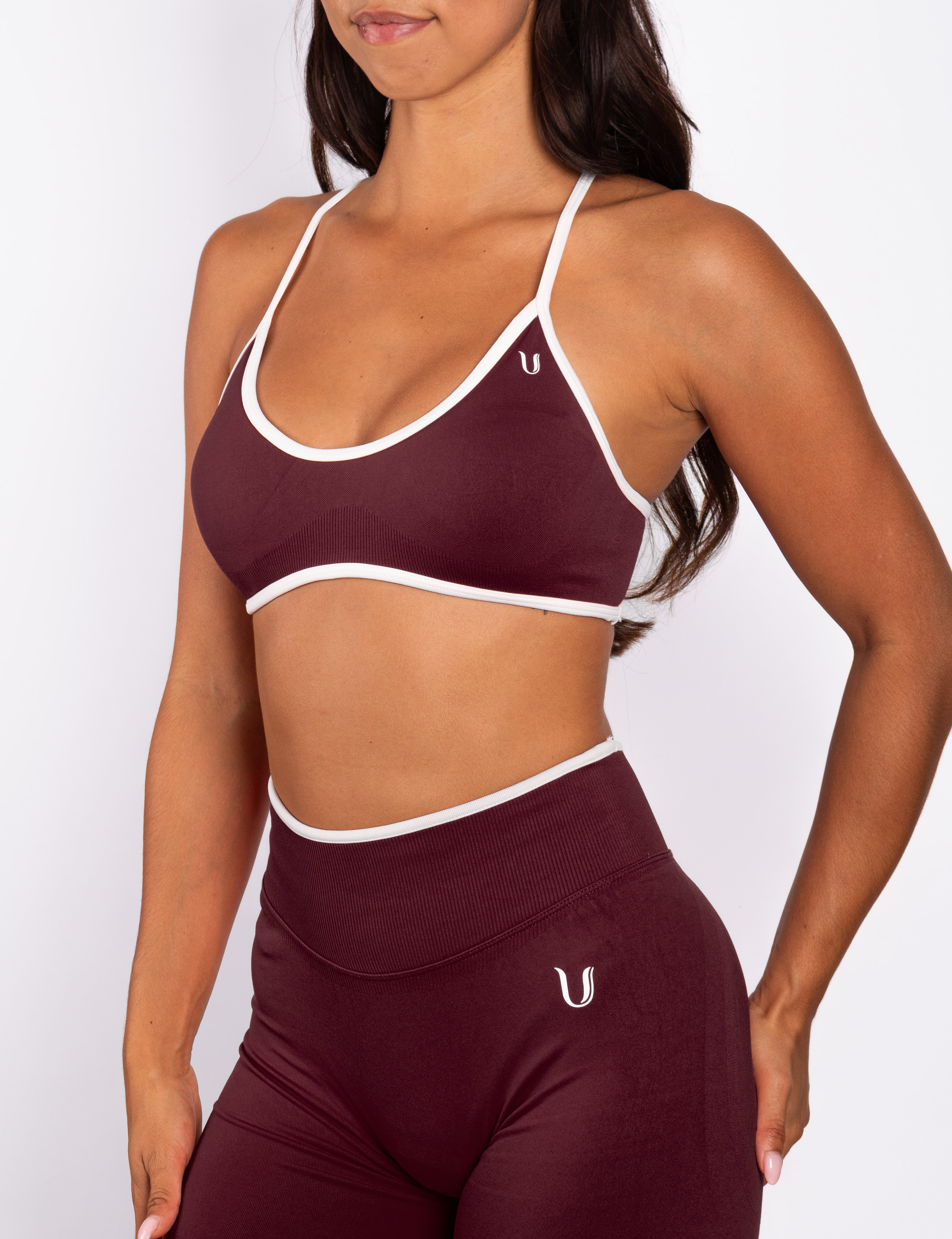 Ivy | Seamless Reggiseno – Bordeaux