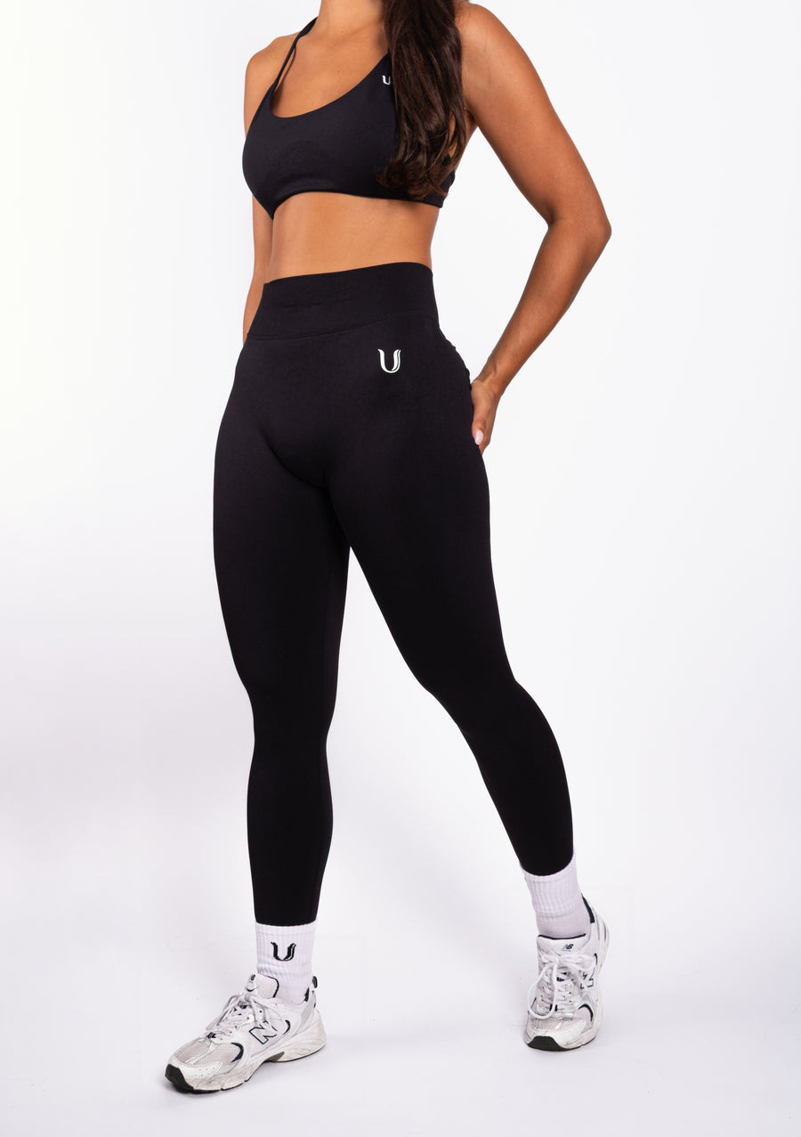 Nova | Leggings Senza Cuciture Modellanti – Nero