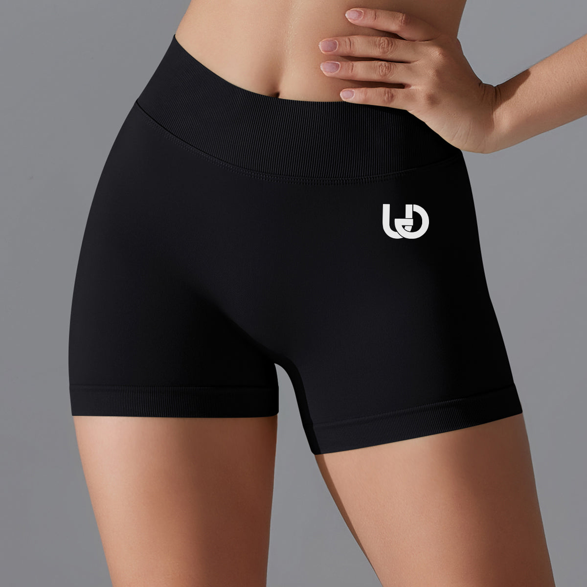 Mila V2 | Scrunch Sport Short - ﻿Nero﻿