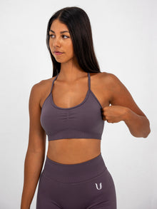 Luna | Top Sportivo Regolabile Premium - Lilla polvere