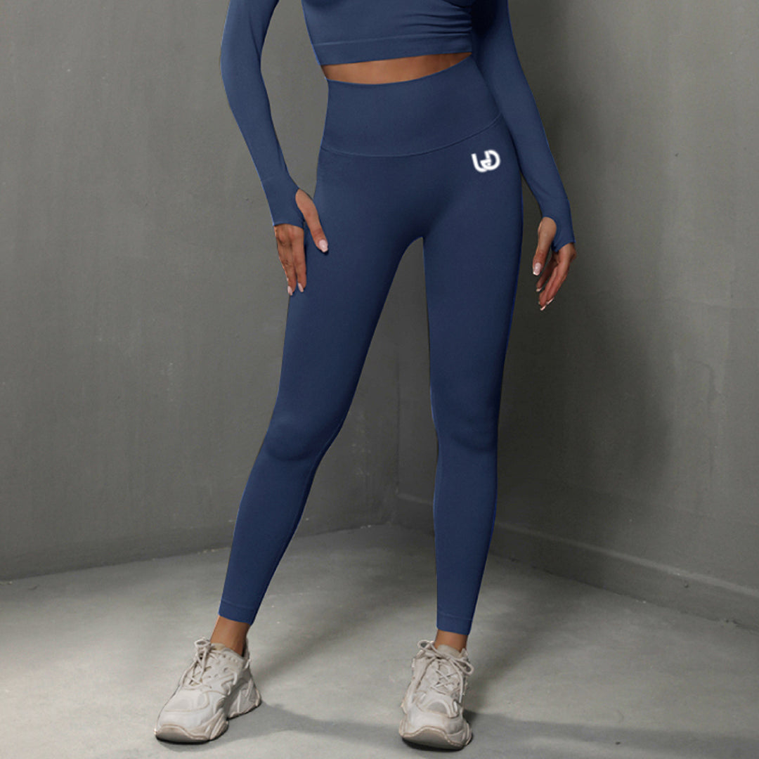 Leonie | Legging Scrunch Premium - Blu Scuro