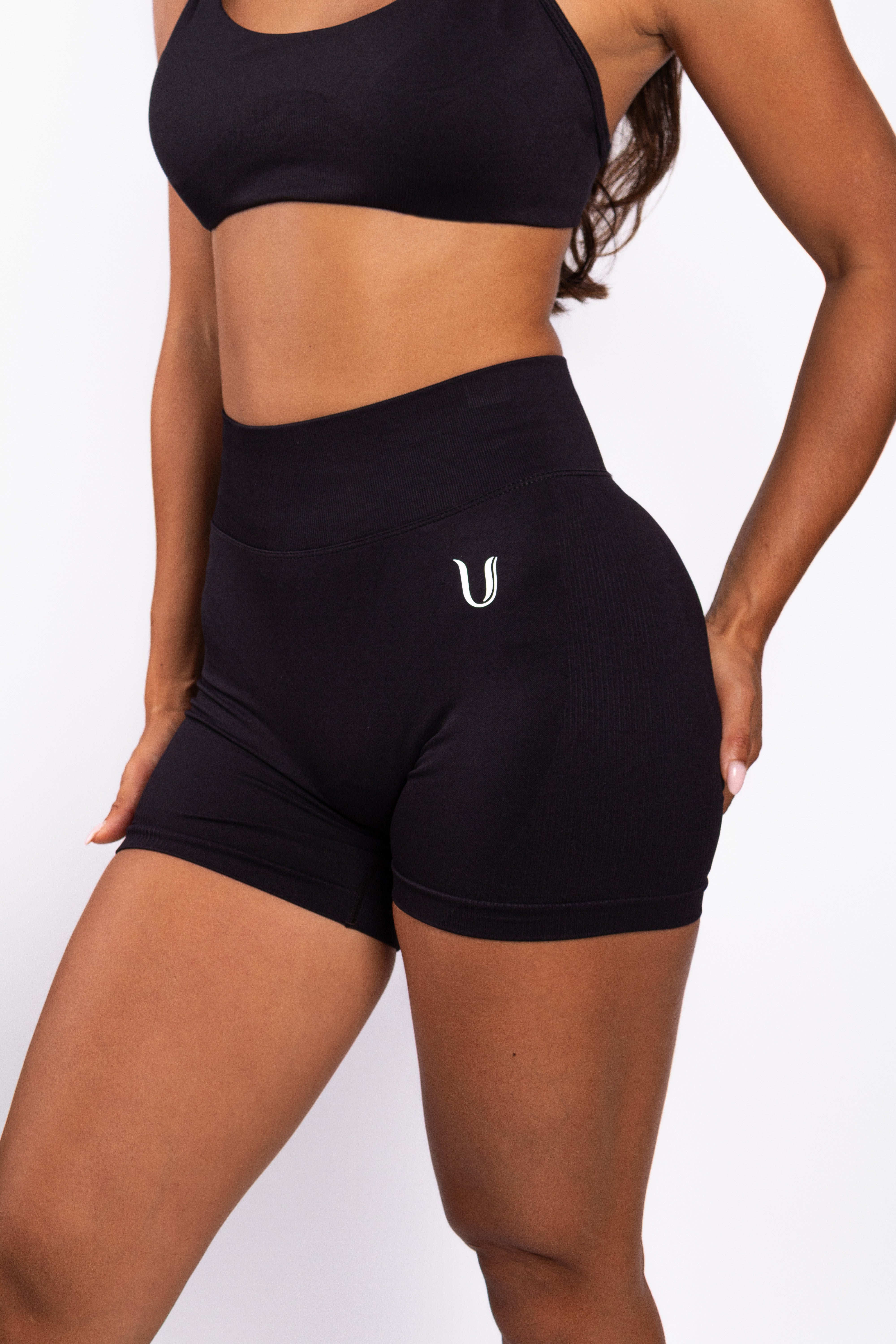 Nova | Shorts Senza Cuciture – Nero