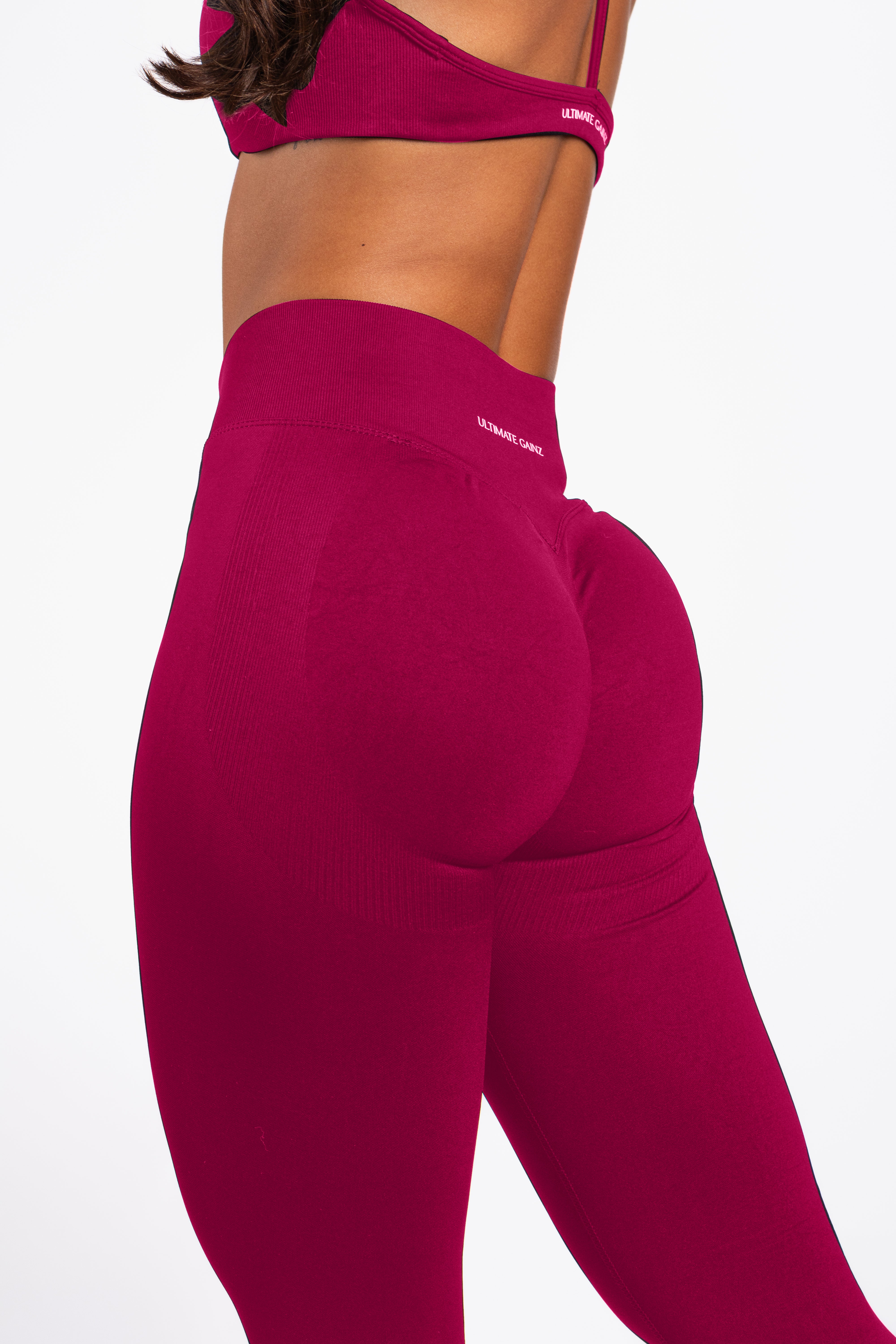 Nova | Leggings Senza Cuciture Modellanti – Lampone