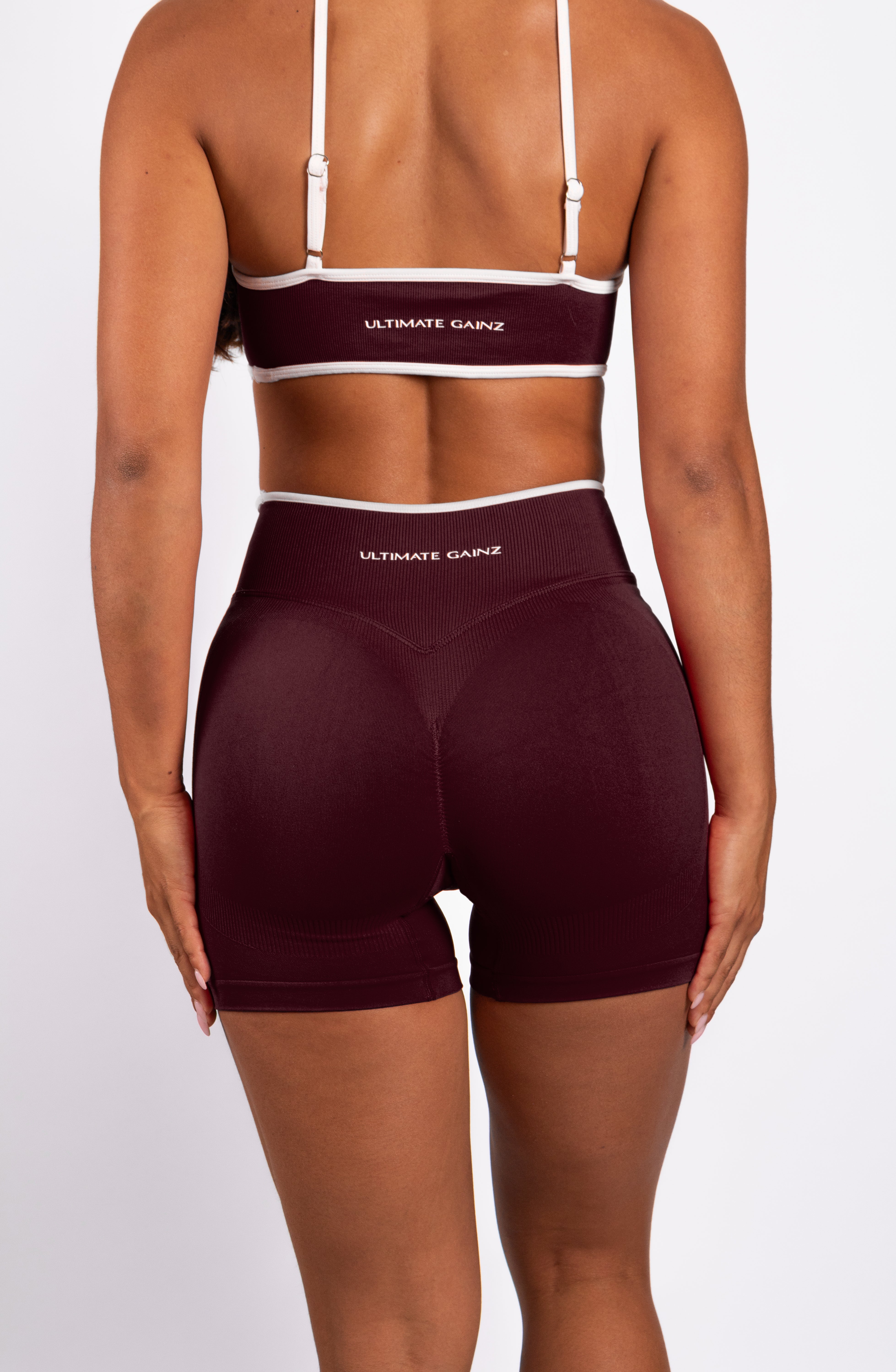 Ivy | Seamless Reggiseno – Bordeaux