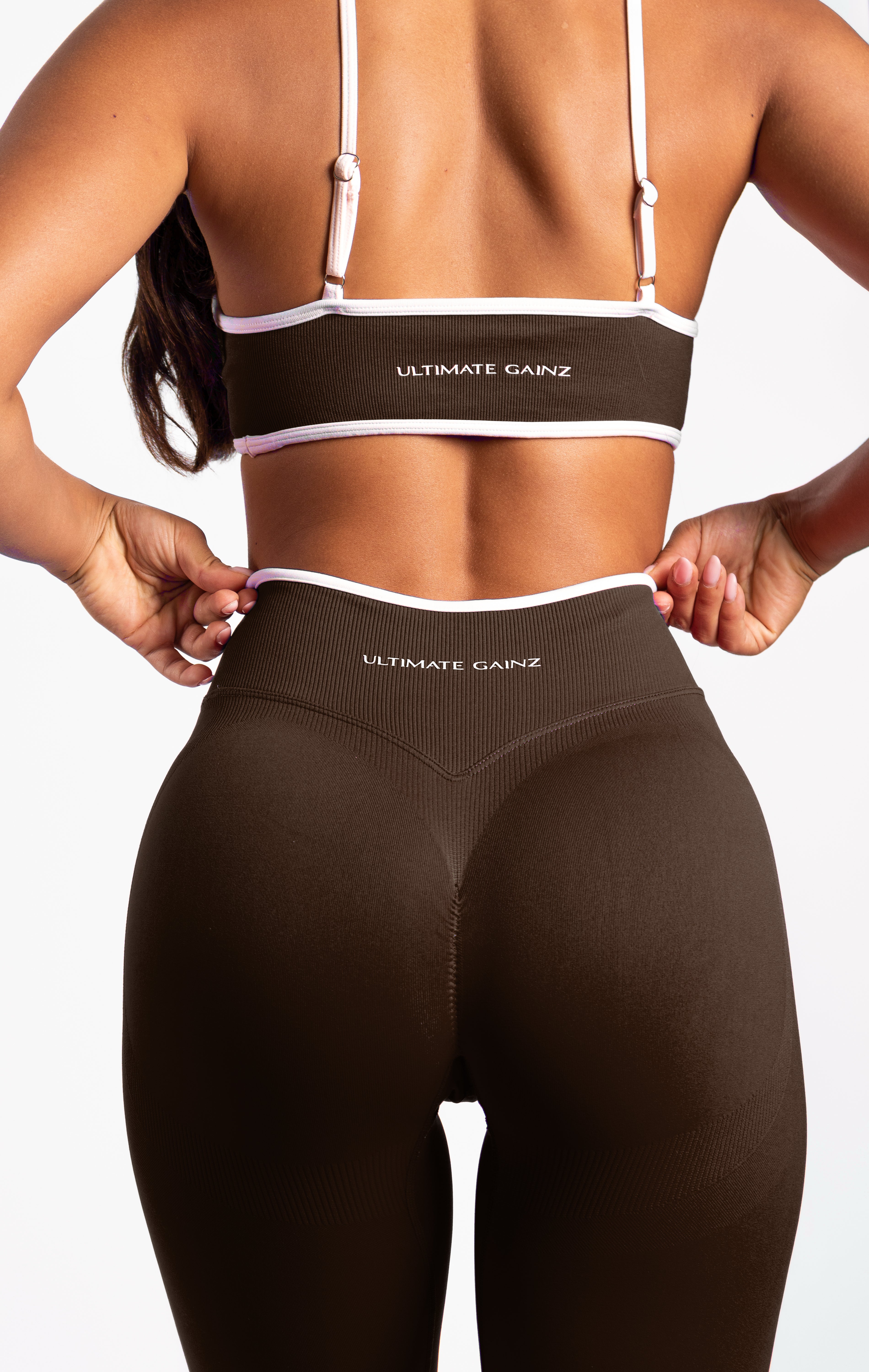 Ivy | Seamless Shape Legging – Marrone
