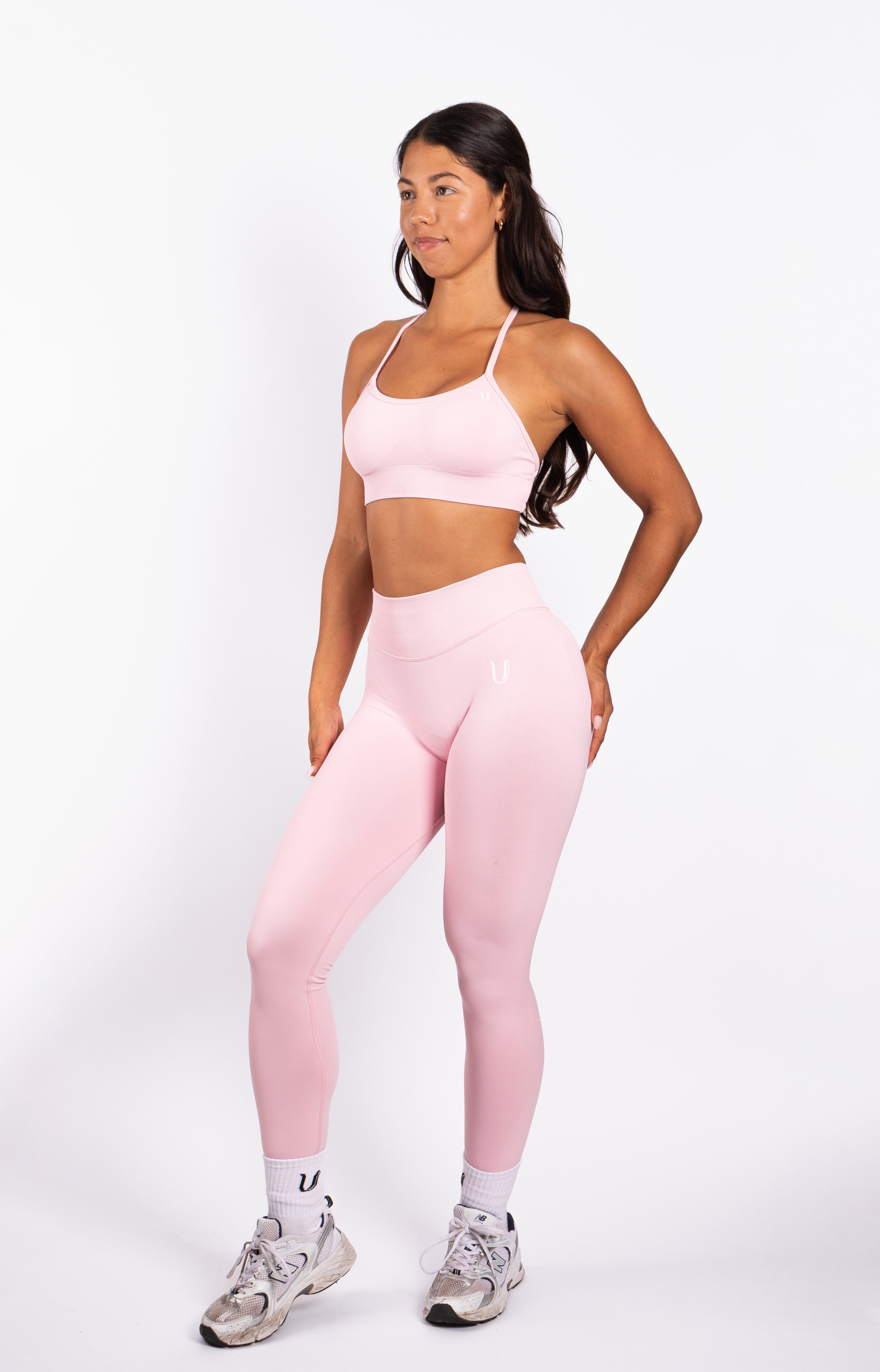 Beau | Leggings ad Alte Prestazioni - Roze