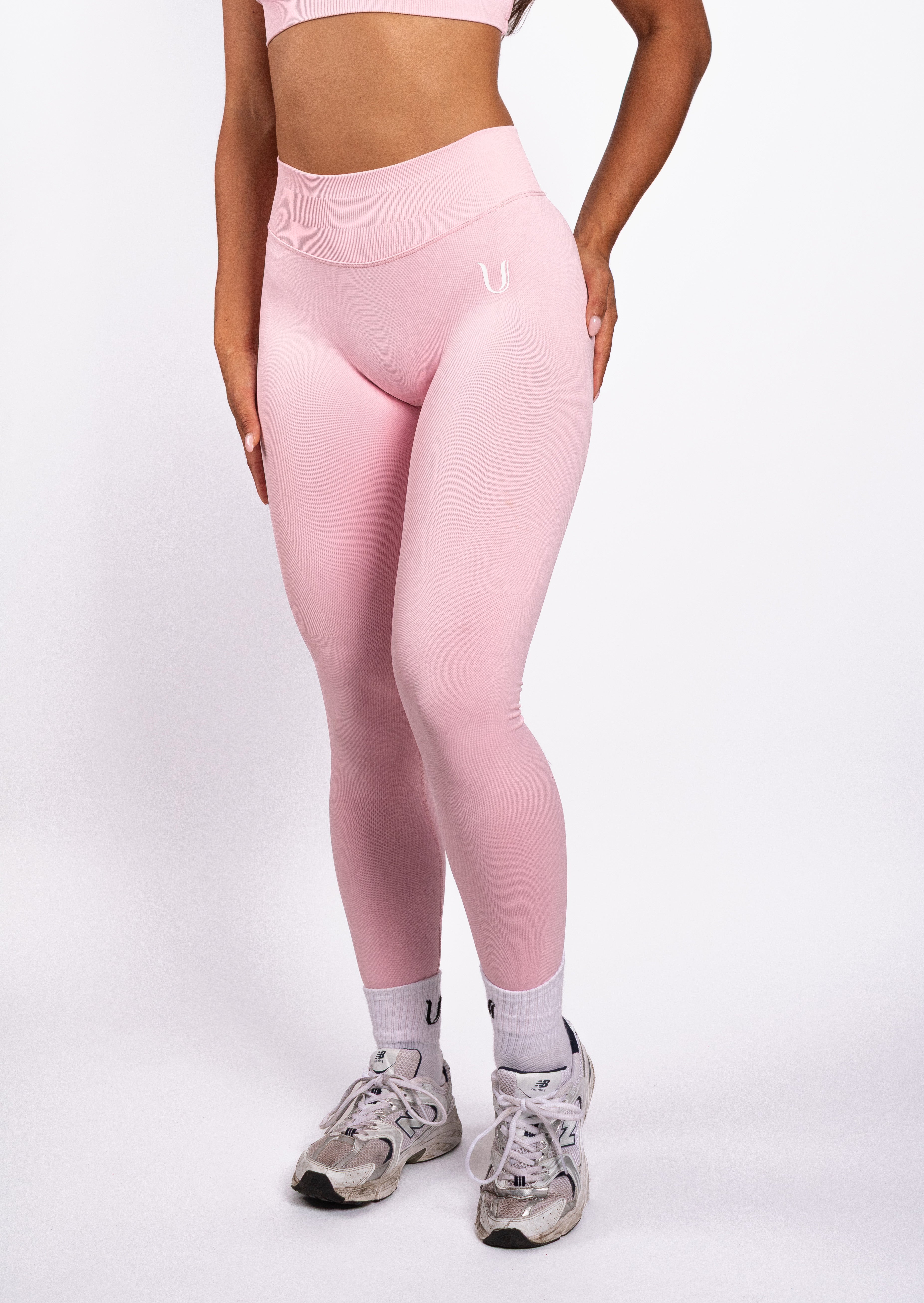 Beau | Leggings ad Alte Prestazioni - Roze