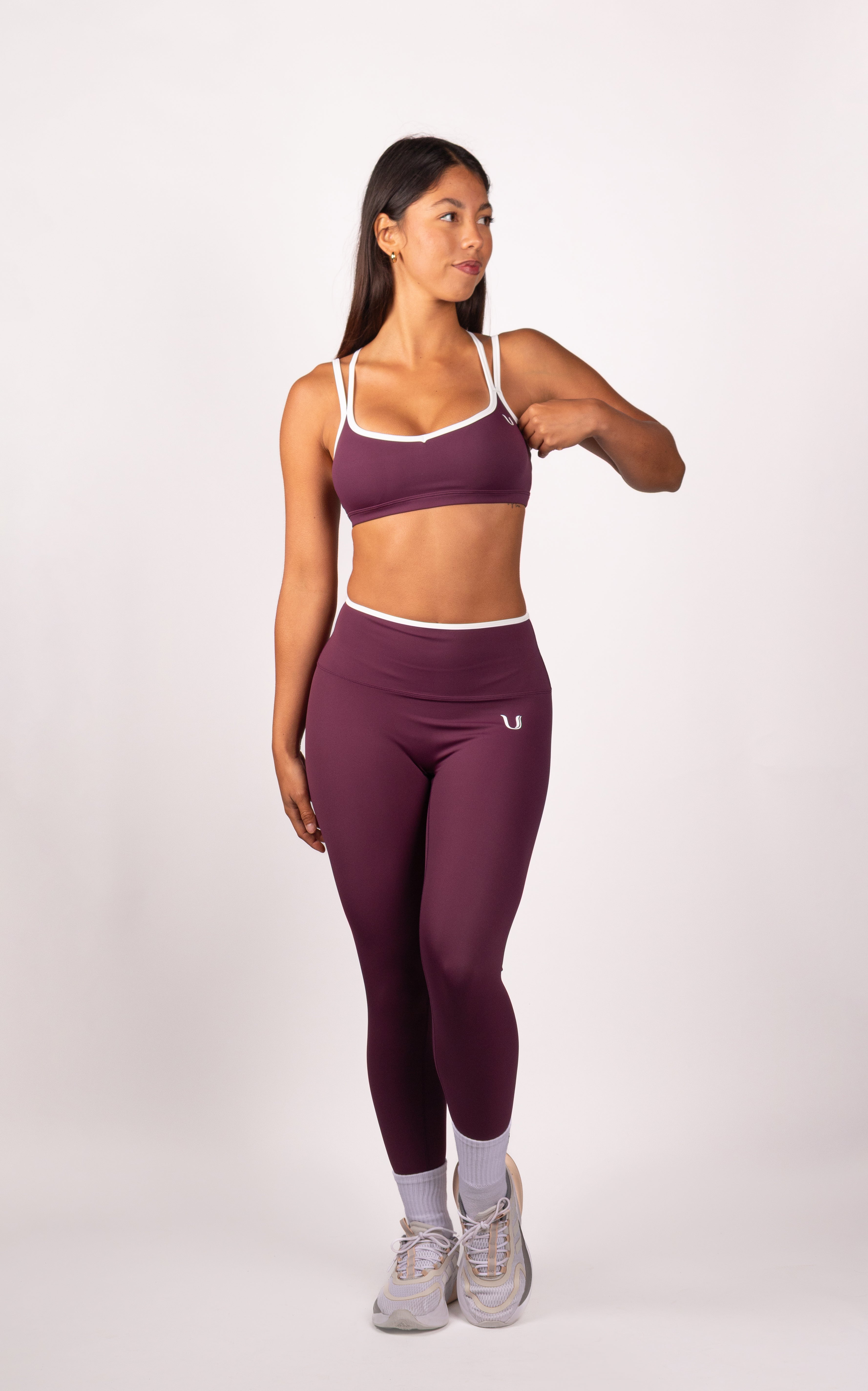 Ivy | Core Legging – Bordeaux