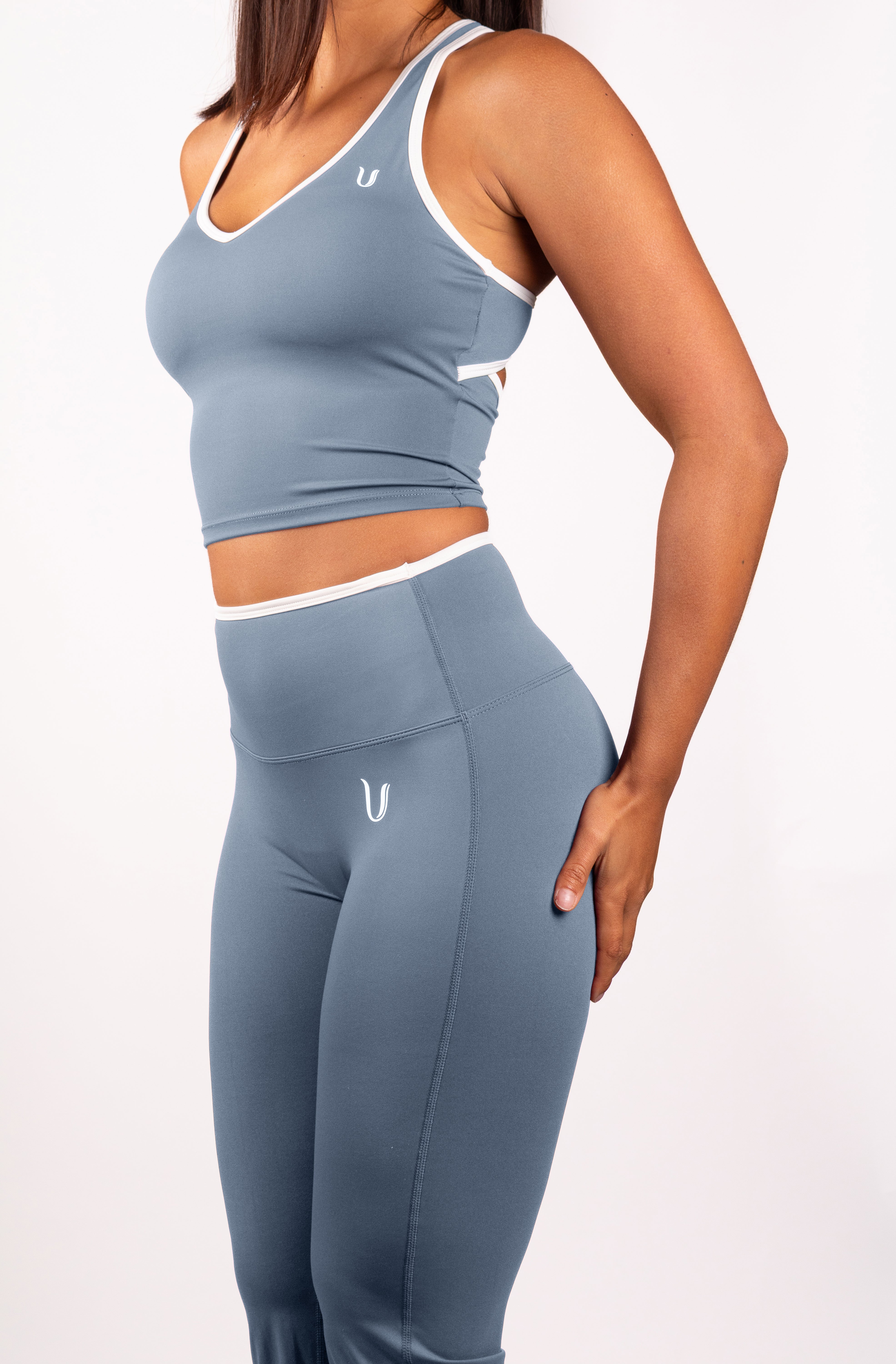 Ivy | Flare Legging – Azzurro Chiaro
